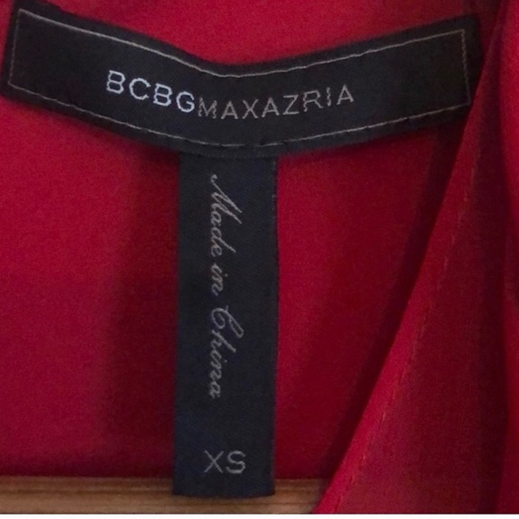 Red bcbg jumpsuit - Picture 3 of 5